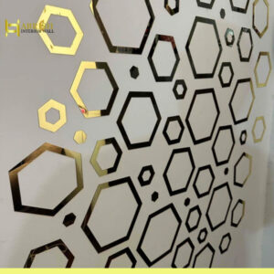 Acrylic Self Adhesive Wall Decor Mirrors