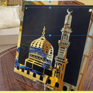 Khana Kaaba and Roza Rasool (SAW) Set - Walls Decor